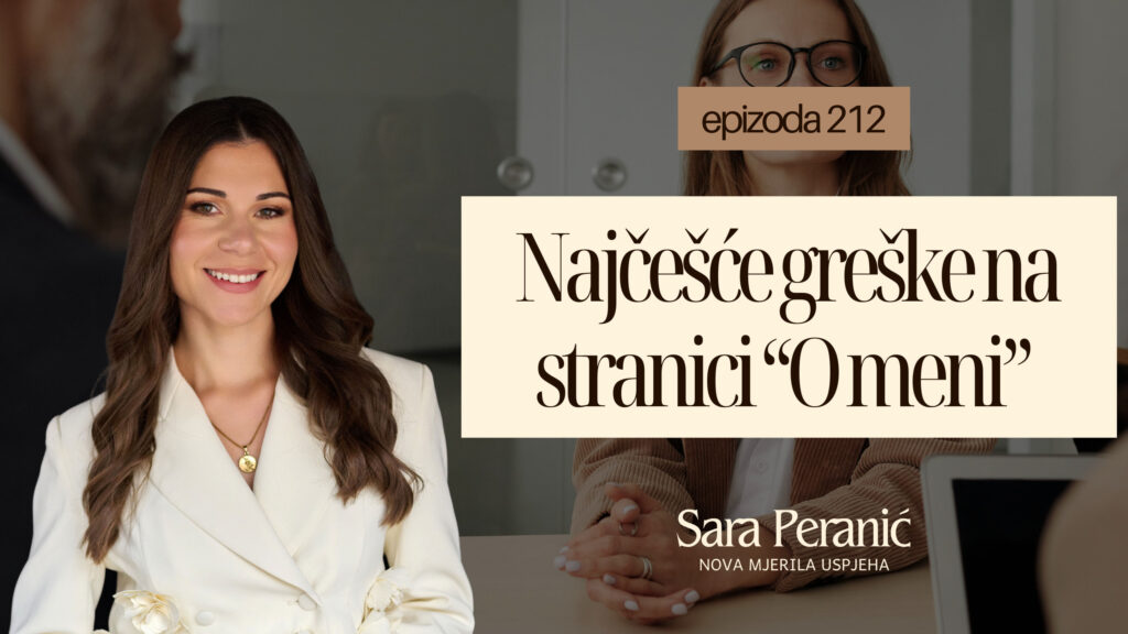 stranica O meni