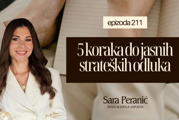 prodaja, mindset, strateške odluke,