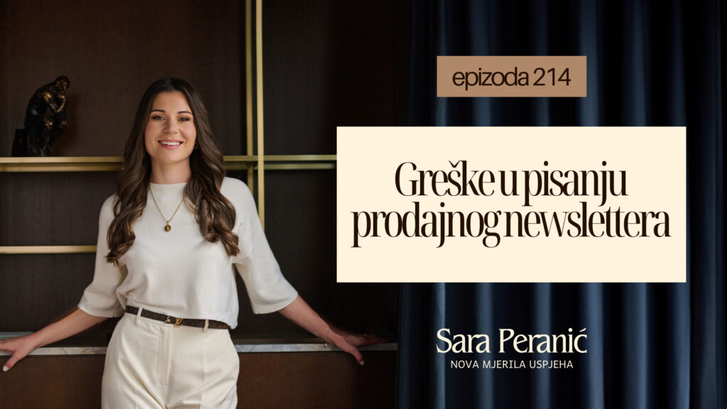 Greške u pisanju prodajnog newslettera
