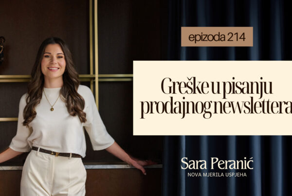 Greške u pisanju prodajnog newslettera