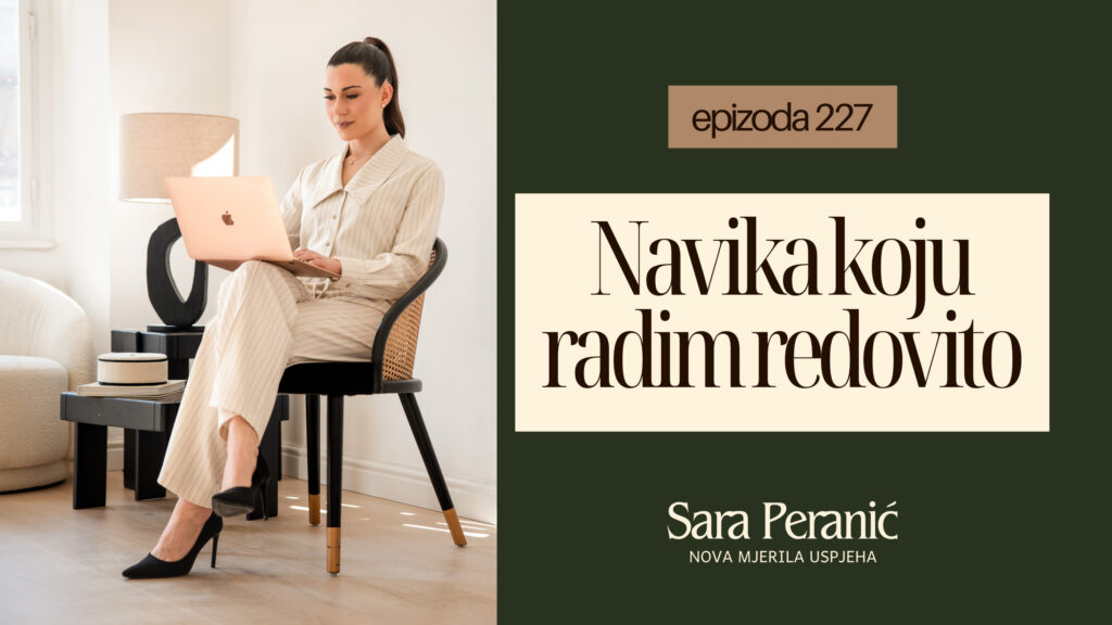 osobna sloboda:navika koju radim redovito