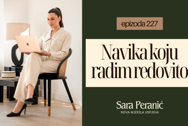 osobna sloboda:navika koju radim redovito